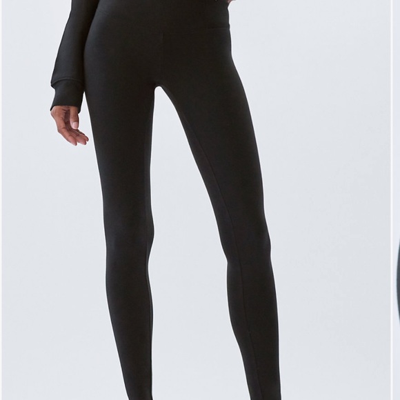 Talula Black Mid-Rise (Chill) Full Length Leggings - XS - Picture 5 of 9